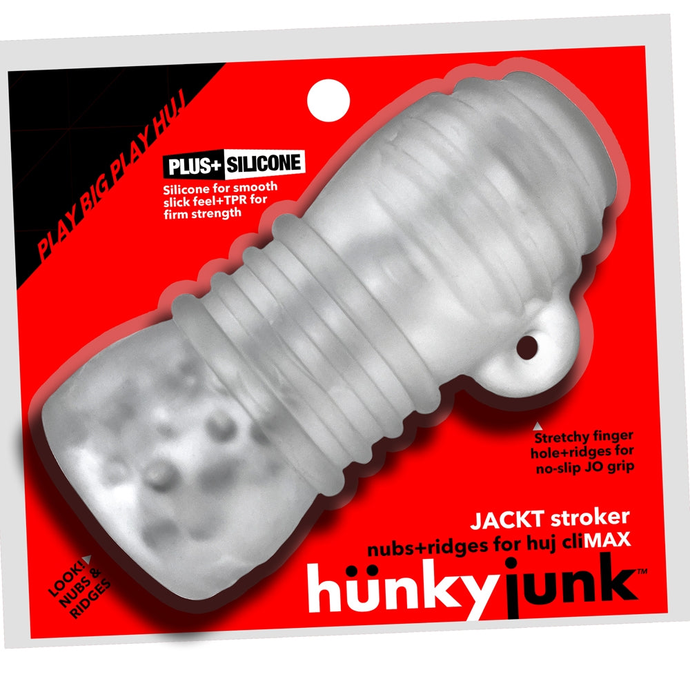 Hunkyjunk Jackt Masturbator Clear Ice