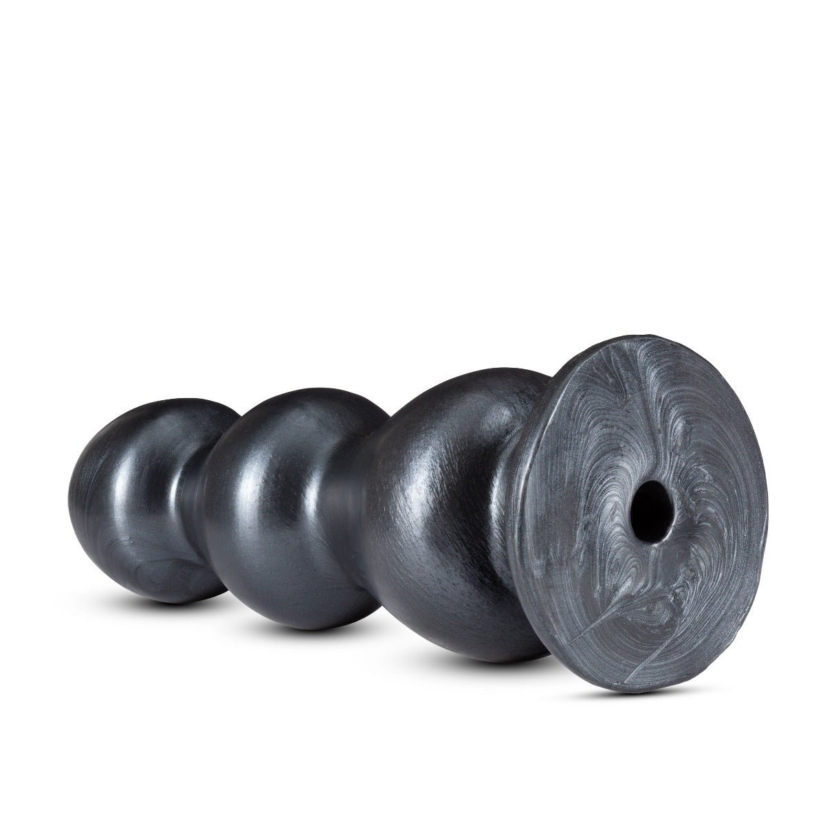 Jet Fierce Carbon Metallic Black 10 Inch Butt Plug