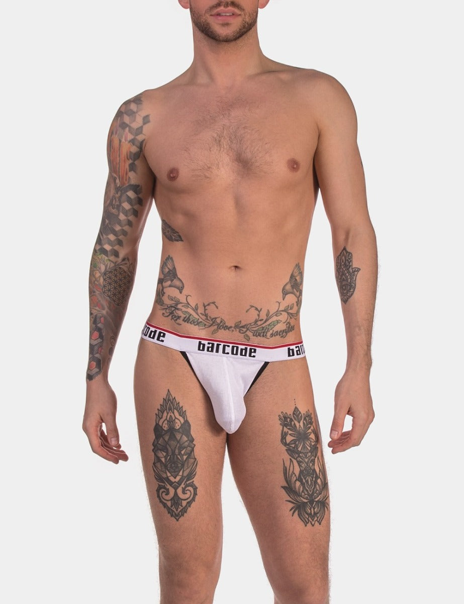 Barcode Berlin Jock Cosme White Black