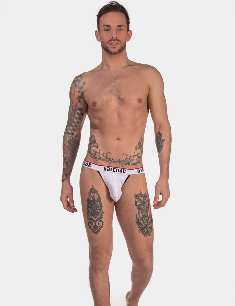 Barcode Berlin Jock Cosme White Black