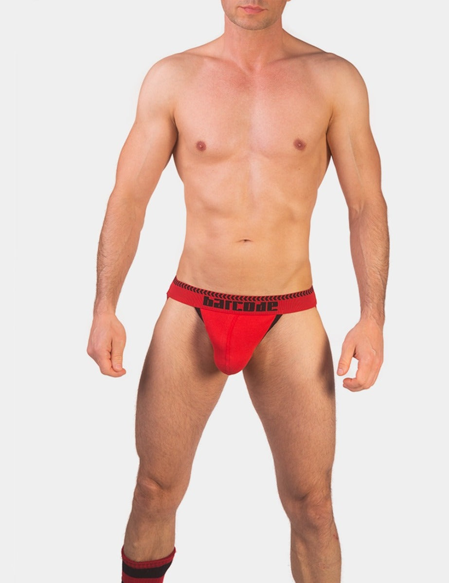 Barcode Berlin Jock Kavan Red Black