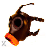 XTRM Kinky Rubber Mask Black Red