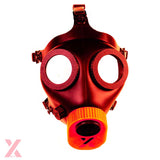 XTRM Kinky Rubber Mask Black Red