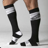 Locker Gear Knee High Socks White