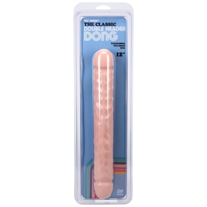 Doc Johnson The Classic Double Header Dong 12 Inch Light