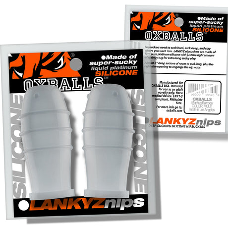 Oxballs Lankyz Nipple Suckers Clear