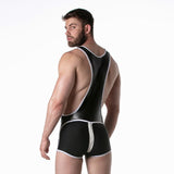 Leader Brut Singlet White