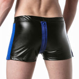 Leader Brut Zipper Shorts Blue