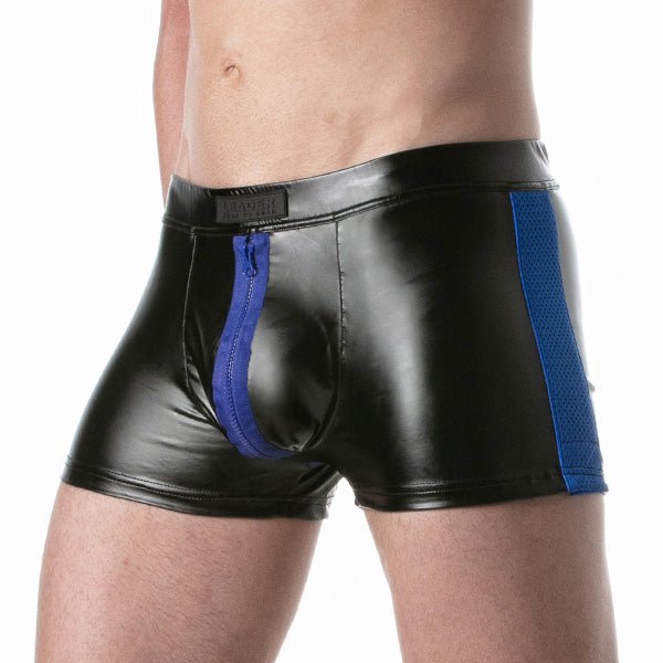 Leader Brut Zipper Shorts Blue