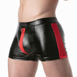 Leader Brut Zipper Shorts Red