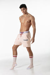 Leader Candy Cargo Shorts Pink