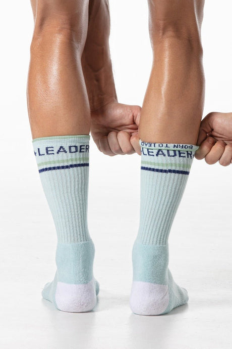 Leader Candy Crew Socks Blue