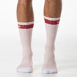 Leader Candy Crew Socks Pink