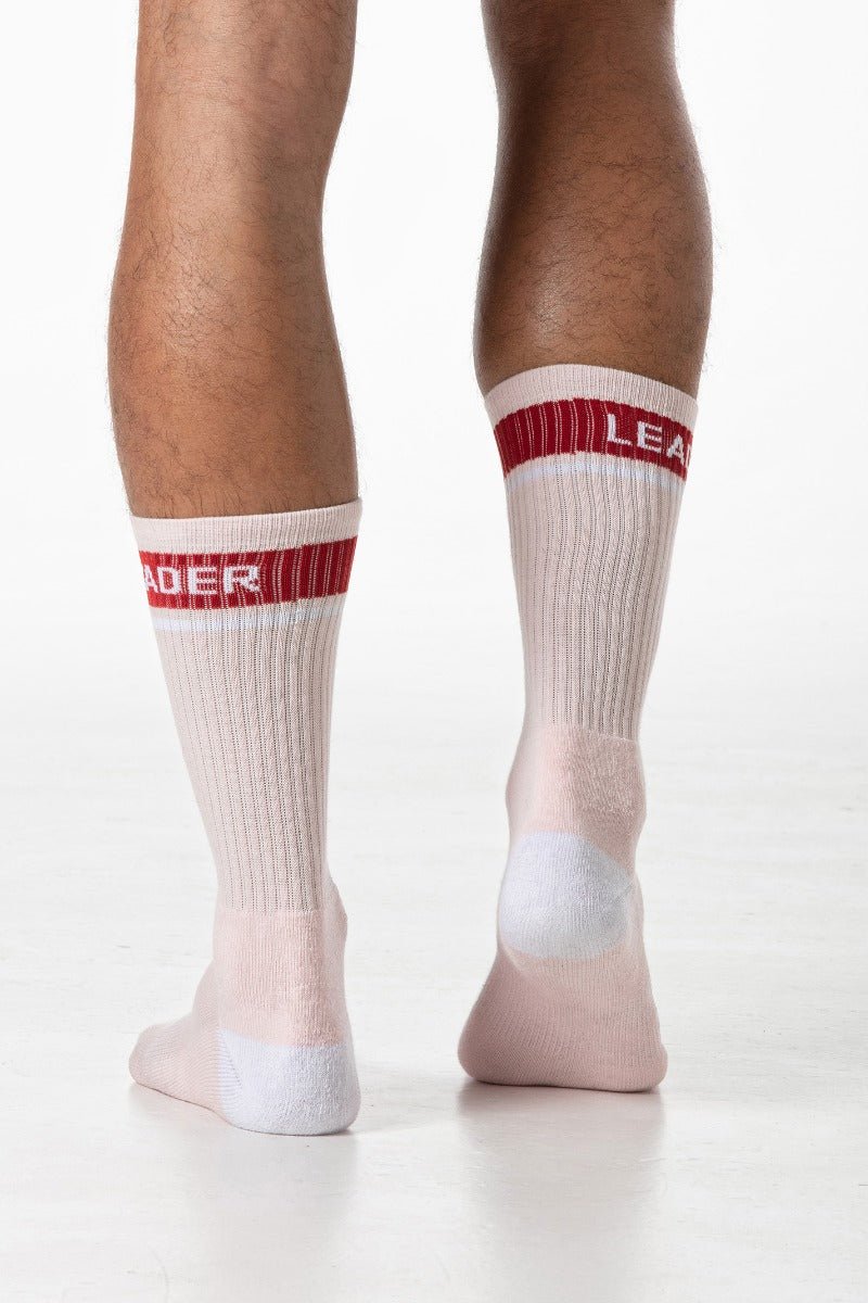 Leader Candy Crew Socks Pink