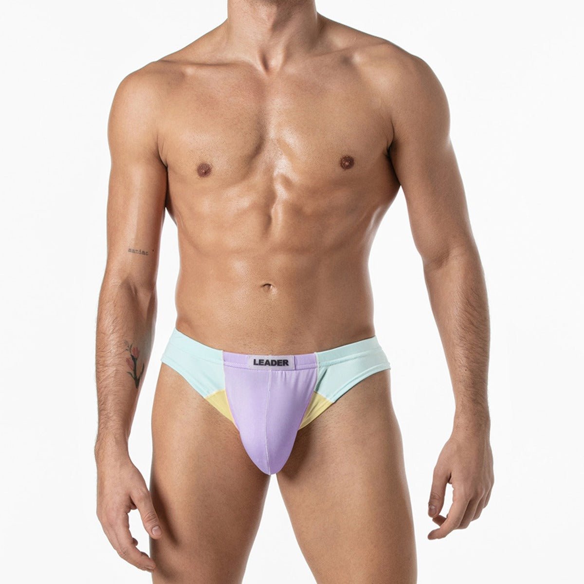 Leader Candy Swim Thong Mint