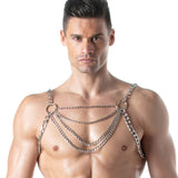 Leader Chain Party Harness Silver