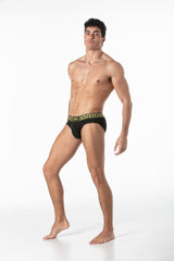 Leader Invictus Brief Black Gold