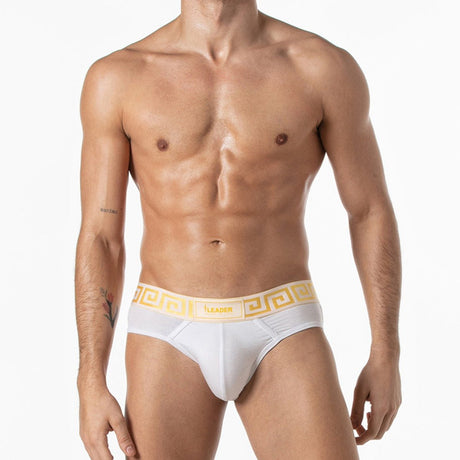 Leader Invictus Brief White Gold