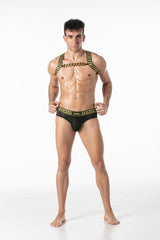 Leader Invictus Harness Black Gold