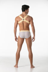 Leader Invictus Harness White Gold