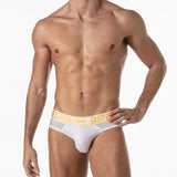 Leader Invictus Mesh Brief White Gold