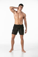 Leader Invictus Mesh Shorts Black