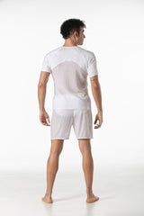 Leader Invictus Mesh T Shirt White