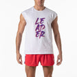 Leader Hero LDR T Shirt White Purple