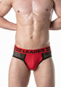 Leader Loaded Brief Red