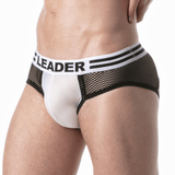 Leader Loaded Brief White