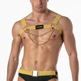 Leader Party Harness Black Gold