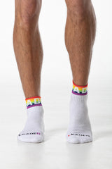 Leader Rainbow Ankle Socks