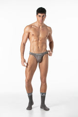 Leader Sports Brief Taupe