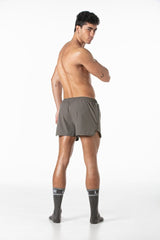 Leader Sports Gym Shorts Taupe