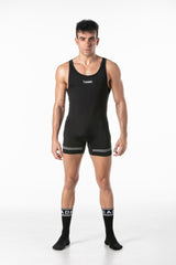 Leader Sports Singlet Black