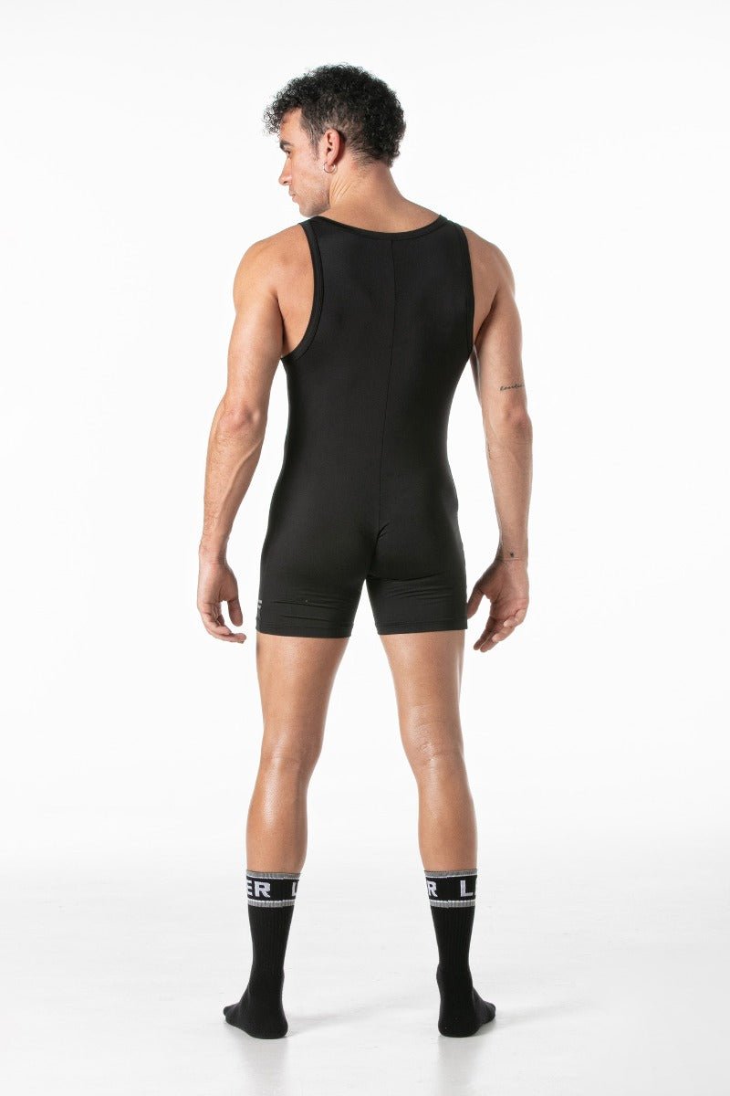 Leader Sports Singlet Black