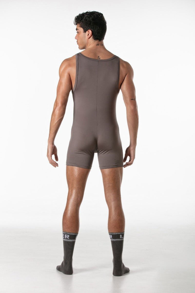 Leader Sports Singlet Taupe