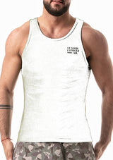 Leader GI Tank Top White