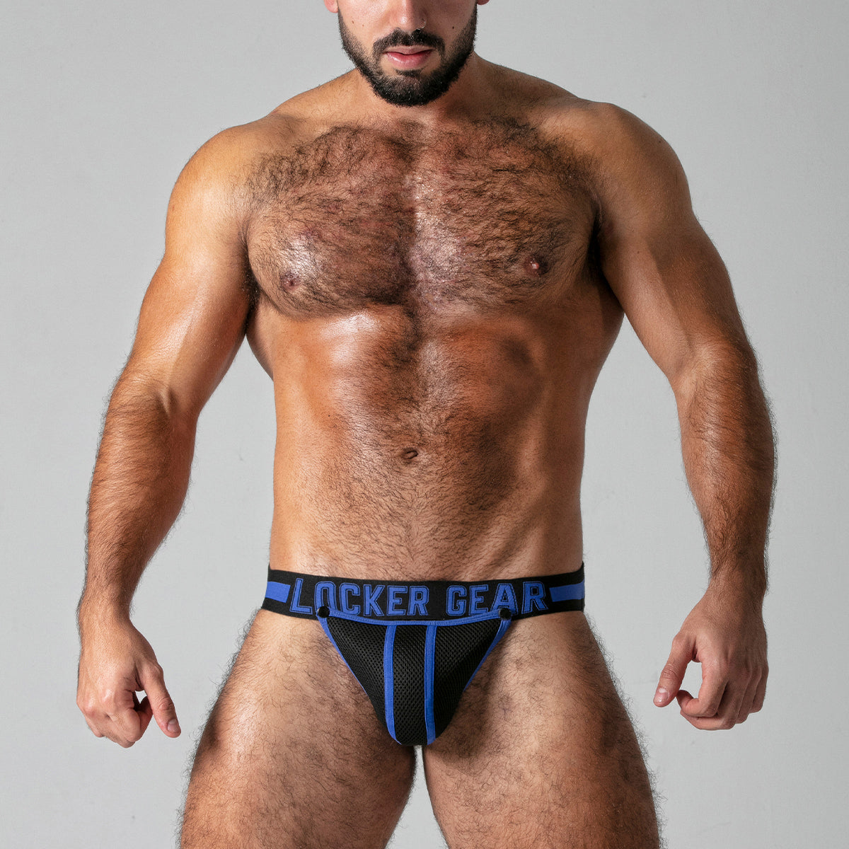 Locker Gear Full Access Jockstrap Blue