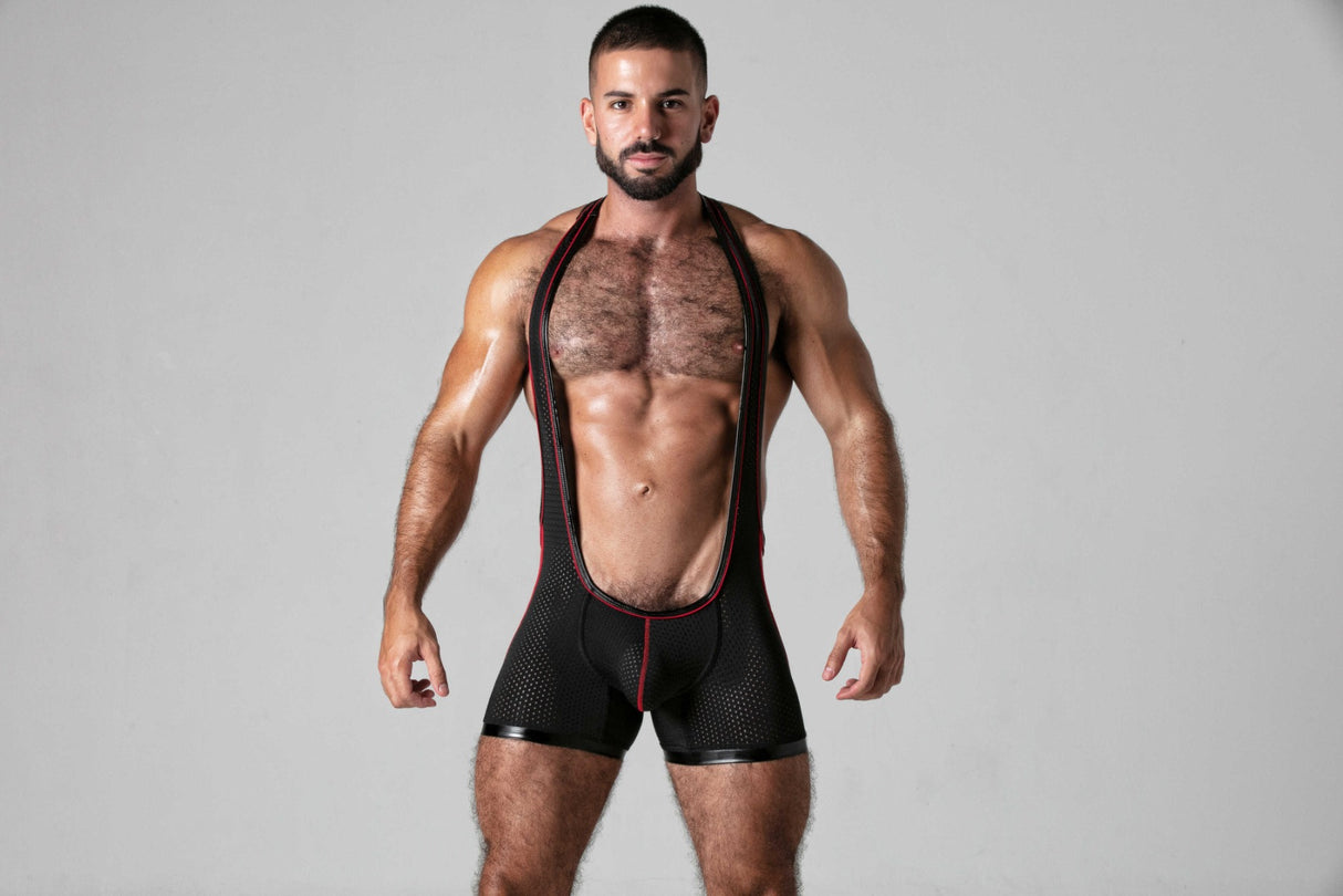 Locker Gear Cargo Singlet Red