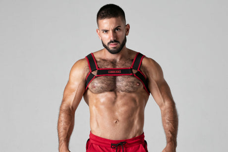 Locker Gear Mesh Harness Red