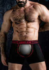 Locker Gear Short Chaps Red