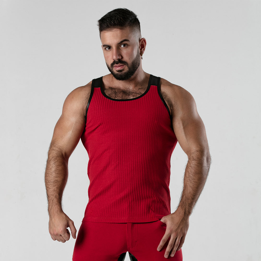 Locker Gear Backroom Tank Top Red