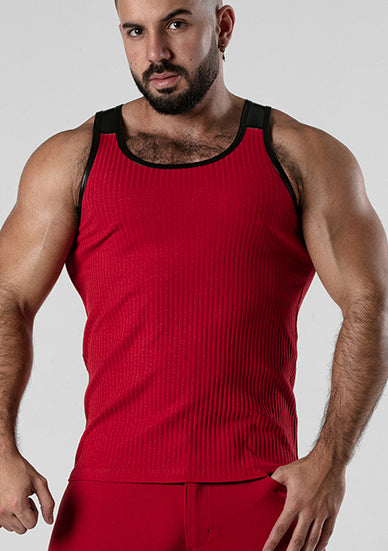 Locker Gear Backroom Tank Top Red