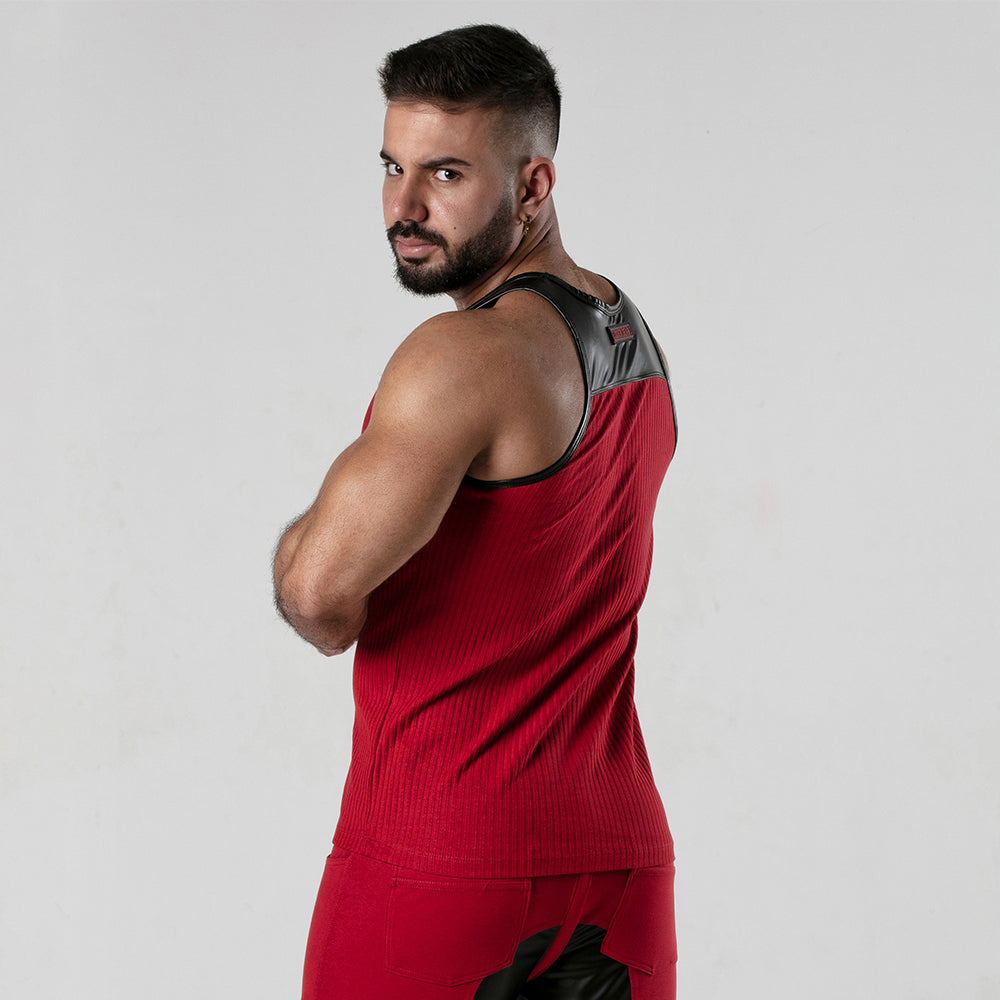 Locker Gear Backroom Tank Top Red