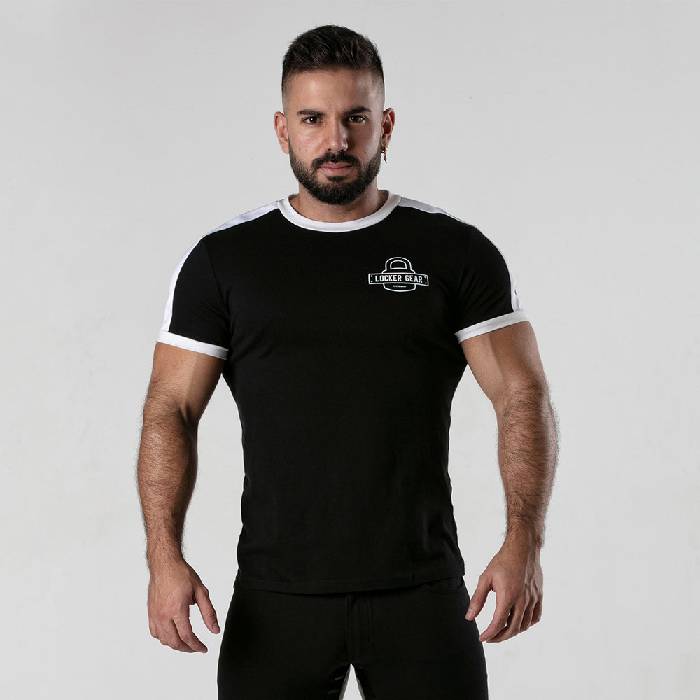 Locker Gear Padlock T Shirt Black