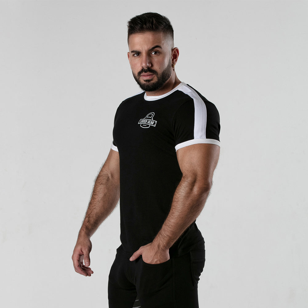 Locker Gear Padlock T Shirt Black