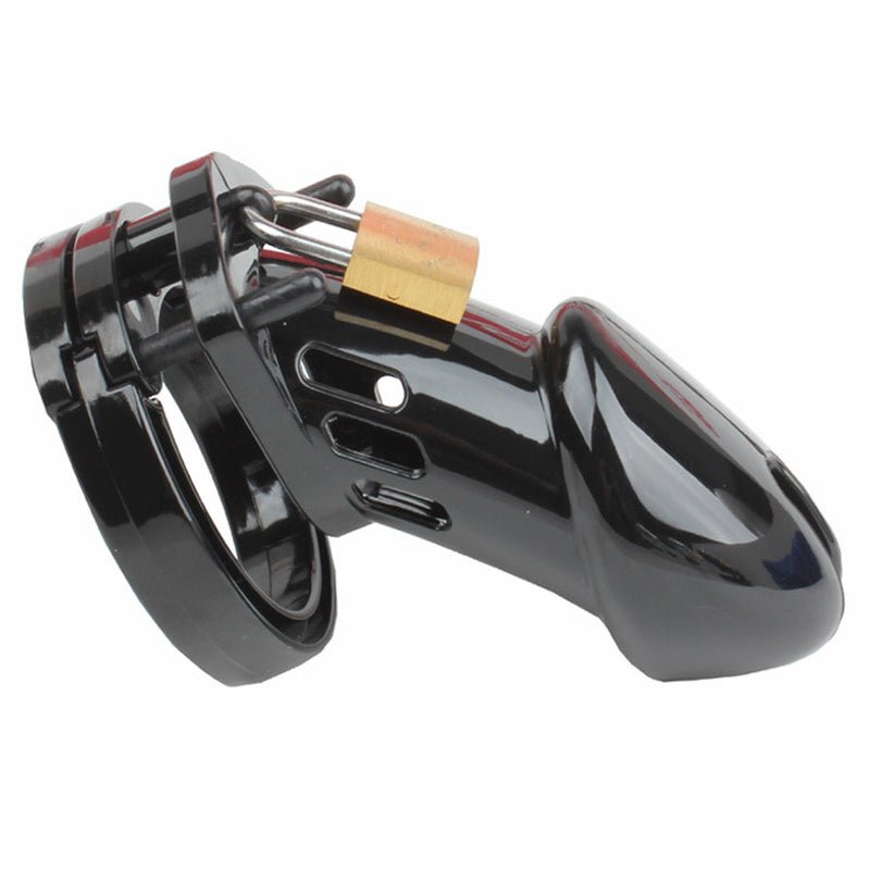 LOCK4D Original Chastity Cage L/XL Black - FETCH