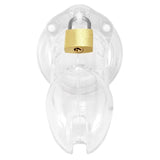 LOCK4D Original Chastity Cage L/XL Clear - FETCH