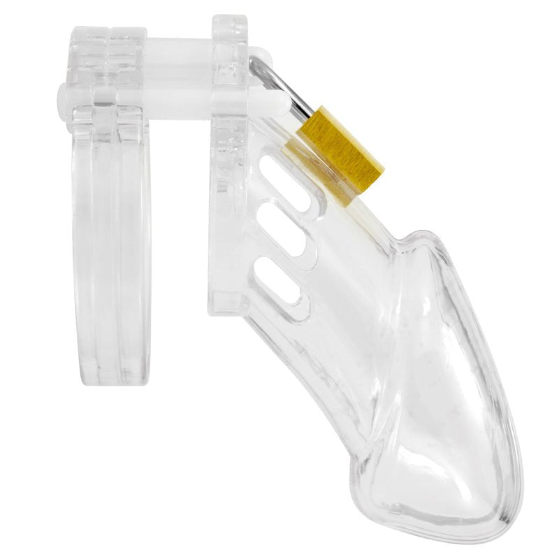 LOCK4D Original Chastity Cage L/XL Clear